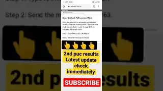 2ND PUC RESULTS RELEASED DIRECT LINK TO CHECK||GOOD NEWS||Karnataka 2nd PUC results 2021
