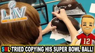 SML TRIED COPYING HIS SUPER BOWL BALL!