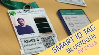 Eco ID Tag -  Self Charging | Indoor PV Cells | Energy Harvester | Bluetooth® LE