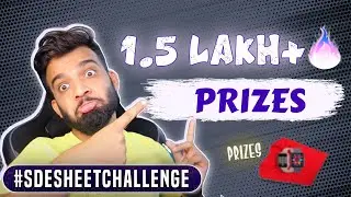 Striver's SDE SHEET CHALLENGE | Best Way to Get INTERVIEW READY in 60 DAYS | 1.5L+ PRIZES 🔥