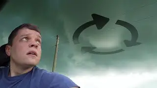 It Was SPINNING Above ME!