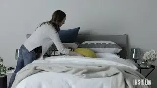 How to arrange pillows