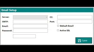 C# winform POS Email Settings and Expense Part 17