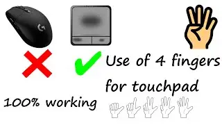 How to use touchpad better than mouse ?????  