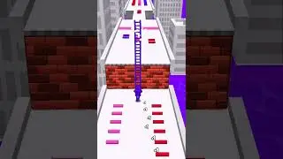 StickMan Ladders Collector Run 🦸‍♂️ #shorts #stickman #funnyvideo #kideogames #fyp
