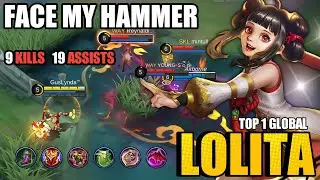 LOLITA TOP 1 GLOBAL GAMEPLAY - Lolita best build and emblem 2021 - Mobile legends
