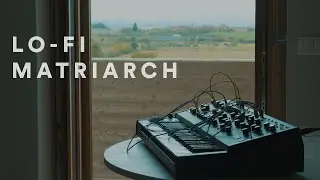 Moog Matriarch Lo-Fi Beat (Tears Disappear in The Rain)