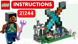 LEGO 21244 The Sword Outpost Building instructions - LEGO® Minecraft™
