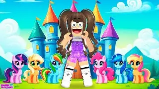 ENTREI NO MUNDO DE MY LITTLE PONY - 🦄ROBLOX
