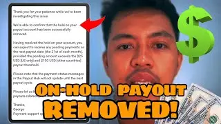 How to Remove Payout On Hold Status?