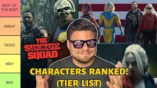 The Suicide Squad (2021) Characters RANKED! | (TIER LIST)