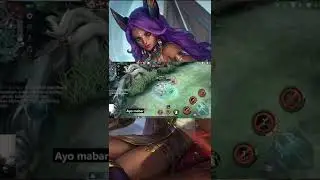 Adu mekanik Offlaner Esmeralda Vs Chow | Mobile Legends #shorts