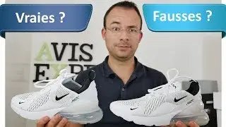 Nike Air Max 270 AliExpress (69€) VS Authentiques (150€) - le comparatif