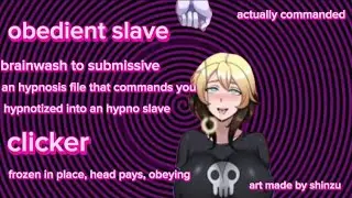 hypnotized to obey my commands. (hypnosis file)