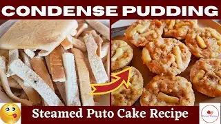 Condense Pudding - Steamed Puto Cake Recipe | Favour Flavour