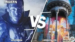 Blue Moon VS Domain Zoo [MTG Modern]