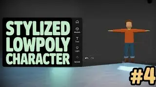 Prisma3D 3.1.4 Tutorial: Completing the Full Character Model | 3D animation app (Part 4)