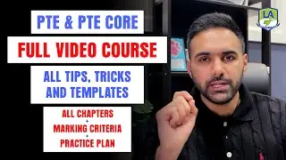 PTE & PTE Core Online Video Course 2024 | Language Academy PTE NAATI Experts | Highest Success Rate