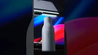 This is LARQ Self Cleaning Water Bottle