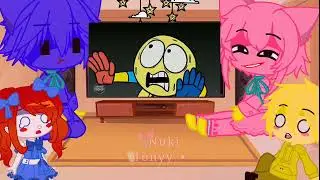 •Poppy PlayTime reaction to Hornstroomp games animation•||Part 1||Credits in desk
