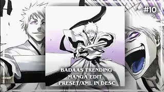 trending zangetsu manga edit || alight motion || preset/xml || #10