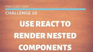 FCC - Use React to Render Nested Components - SOLUTION !!!