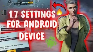 AFTER UPDATE 1.7 SETTINGS FOR ANDROID DEVICE 🤖 | REALME 6 | Pubg Mobile