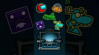 All 25 key chest rewards in Geometry Dash! 