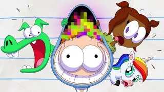 WHATS UNDER BOYS HOOD?? (NEW) Boy & Dragon | Cartoons For Kids | WildBrain Fizz