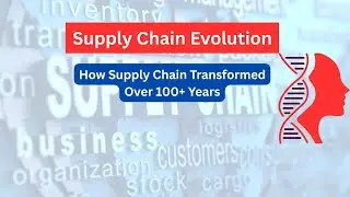 Evolution of Supply Chain Management | From 1913 to Modern SCM | MRP, ERP, EDI, Globalization
