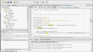 How to print out the parameters from servlet.