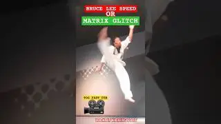 BRUCE LEE Speed or MATRIX GLITCH ? | SUPER FAST Roundhouse KICK!
