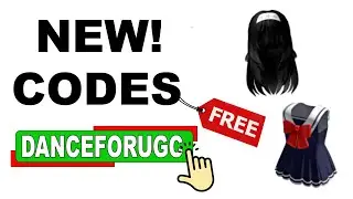 *NEW* ALL WORKING CODES FOR DANCE FOR UGC TODAY - ROBLOX DANCE FOR UGC CODES #48