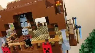 Lego Minecraft Outpost Tower MOC - Cube accurate