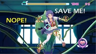 Girl VS Tentacles:  Save/Not Save Her (replayed, full version)