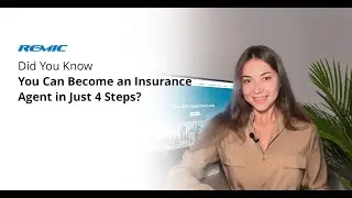 Did you know you can become an Insurance Agent in just 4 easy steps? ⭐