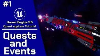 Unreal engine 5.5 Quest system Tutorial Ep 1: Quests and Events