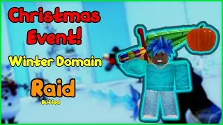Roblox: [ Rpg Simulator] Using Rune of Halloween In Winter Domain! (Christmas Event)