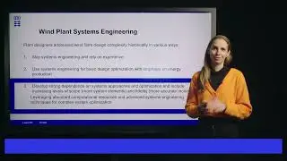 Masterclass by Katherine Dykes - Wind Farm Design and Optimisation (Part II)