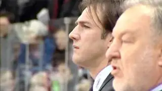 Rīgas Dinamo hokejisti izbauda Špenglera kausa atmosfēru