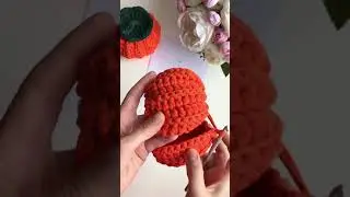 Корзина из трикотажной пряжи