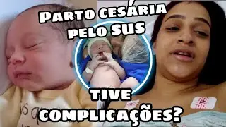 Meu Parto CESÁRIA pelo SUS - Enzo nasceu • MÃE AOS 17 • Marlene Sousa