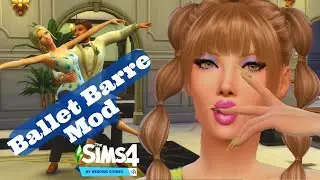 💃Ballet Barre Mod Adultos e Crianças 🎼🎶💃🕺 Leve seus sims ao auge com a dança de ballet | thesims 4