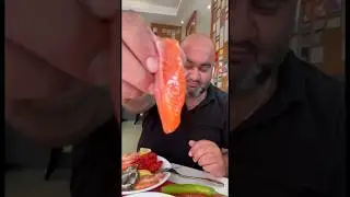 Вкусная Еда Морепродукты #еда #асмр #food #мукбангасмр #ресторан