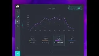 Designing Dashboard UI Using JavaFx | Dark Dashboard