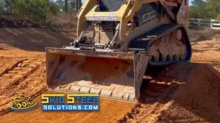 Using a Skid Steer bucket to build a track at ClubMX | Skid Steer Solutions