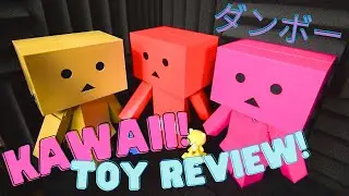 Kawaii Toys! BIG Danboard ! Cute Japanese Toy Review よつばと ダンボー フィギュア Danbo