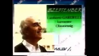 Malév - 1990. szeptember - Lamberto Gardelli (testimonial) [reklám]