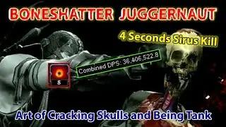POE 3.18 | How To Be Tank And Also Kill Bosses In 5 seconds | Boneshatter Juggernaut Build Guide
