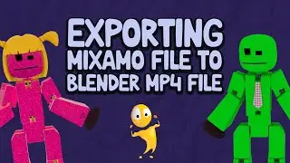 Exporting Your Animated 3D Stikbot From Mixamo Into an MP4 File